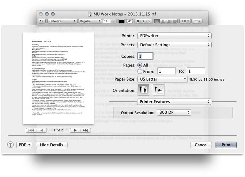 free pdf creator for apple mac